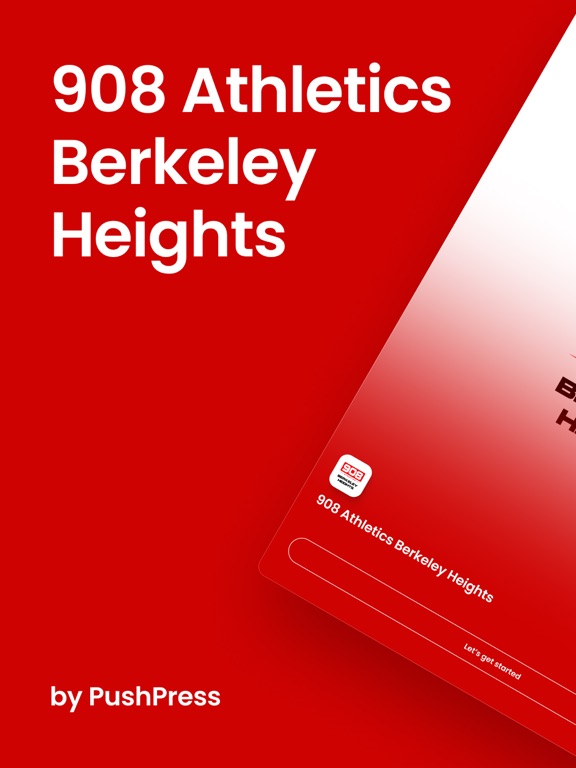 908 Athletics BH iPad screenshot 1 - Health & Fitness app