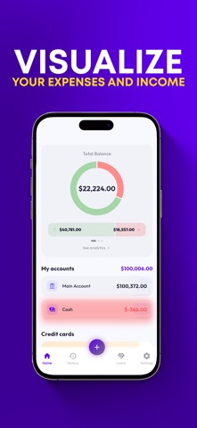 FlashBill: Expense Tracker Screenshot 1 of 8
