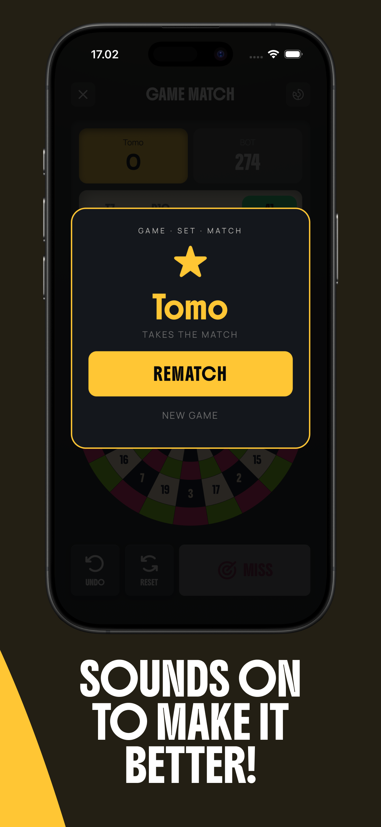 Dartore: Darts calculator app