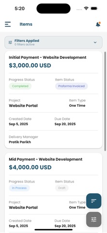 Client Portal by ZealousWeb screenshot