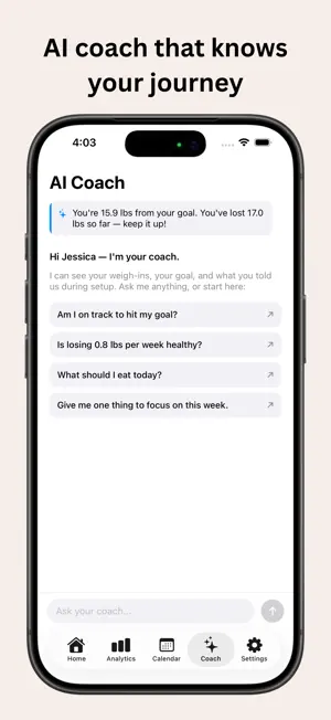 Lightly: AI Weight Loss Coach screenshot 2