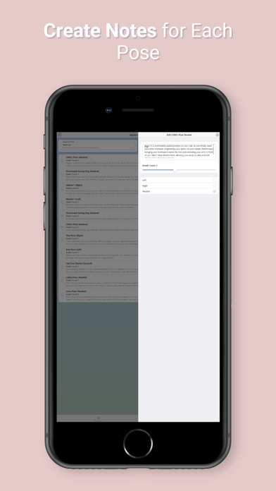 Screenshot #1 pour My Yogi - Sequence Builder