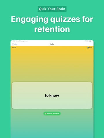 FlashCards - learn languages iPad screenshot