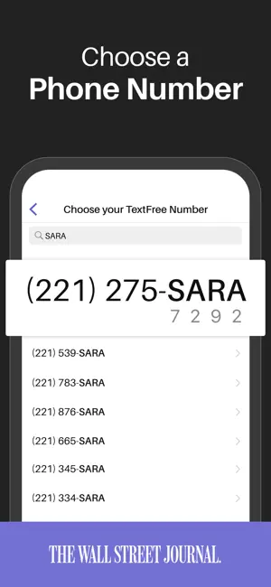 Text Free: Second Phone Number iPhone screenshot 3