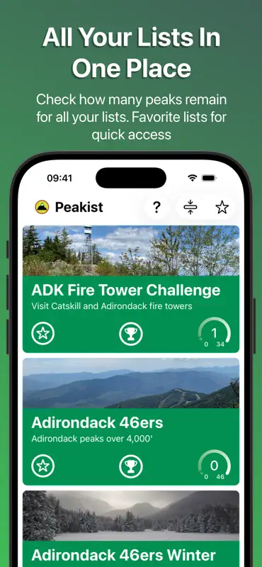 Peakist screenshot 1 of 6