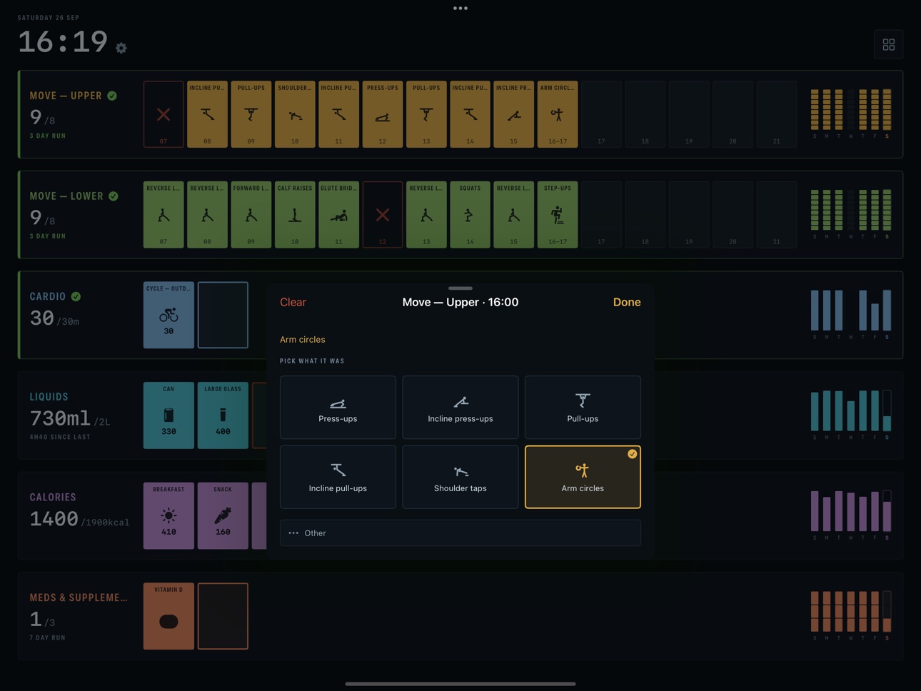 Screenshot 7 of Dash - Habit Grids