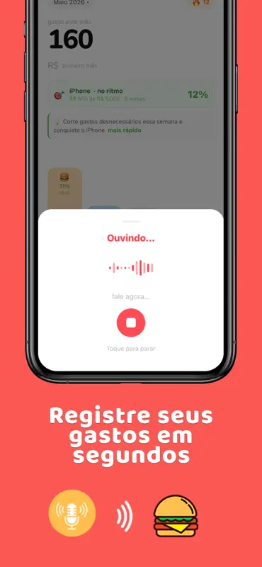 Metae - Controle de Gastos IA screenshot 3 of 10