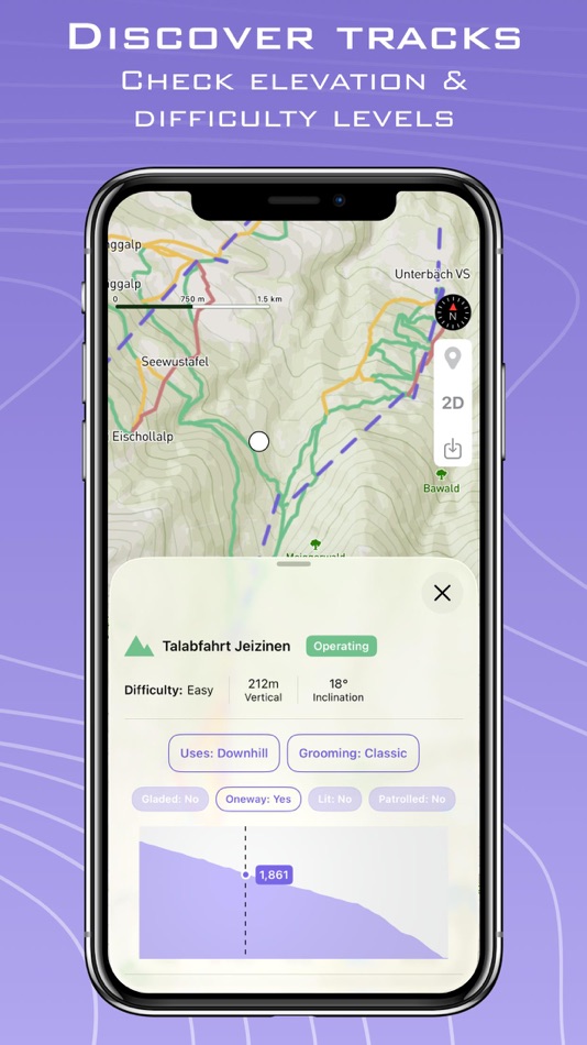#5. Ski Tracks Lite & GPS Maps (iOS) Podle: Fitness & Sports apps SRL