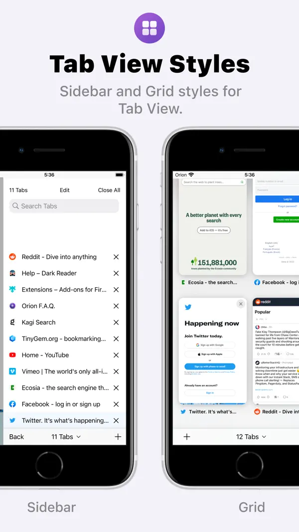 Orion Browser by Kagi Screenshot 8