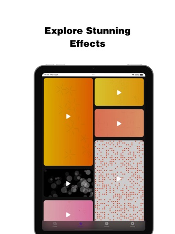 AI Video Background iPad screenshot