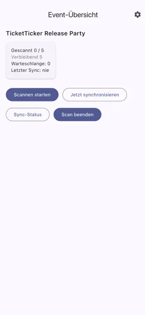 TicketTicker Ticket Scan screenshot 2