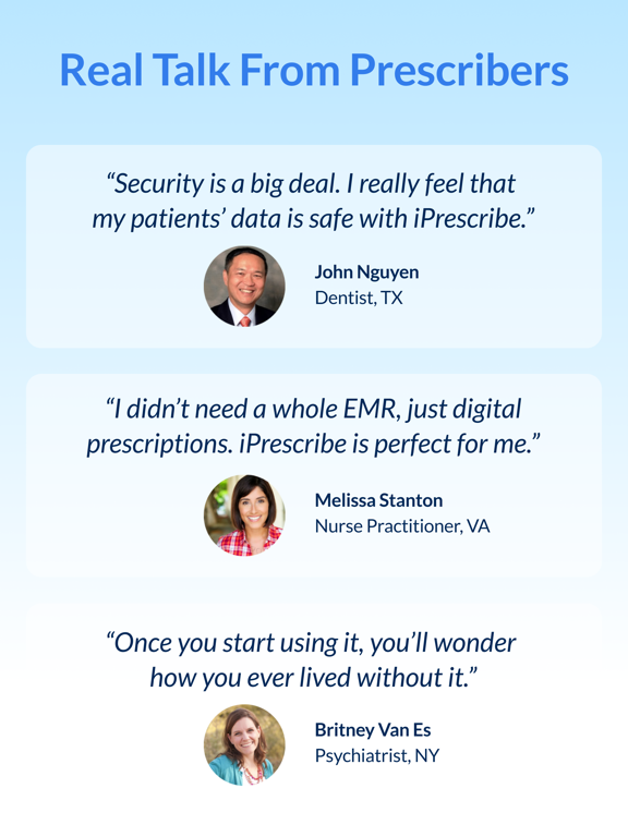 iPrescribe iPad screenshot 2 - Medical app