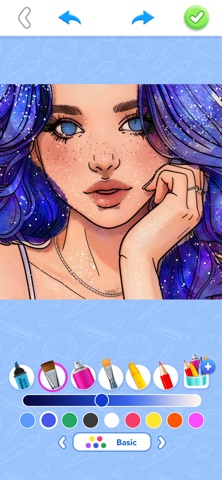 Color My AI - Coloring Book iPhone screenshot