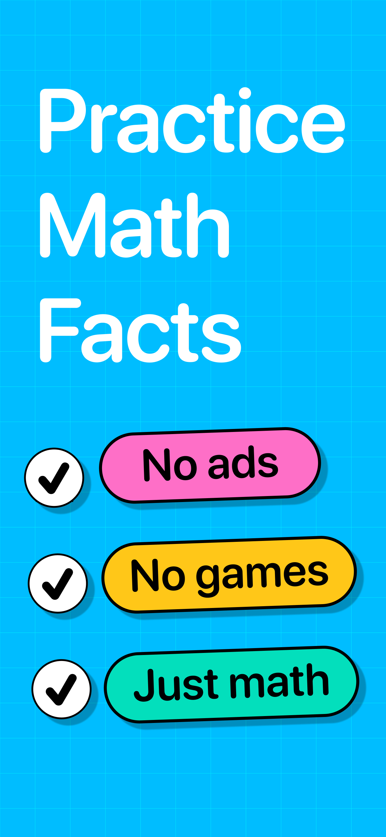 Math Facts - Flash Cards