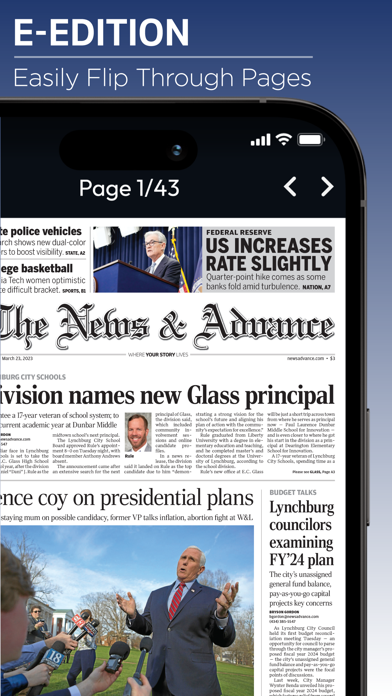 Lynchburg News & Advance Screenshot