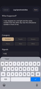 Synchronicity Journal screenshot