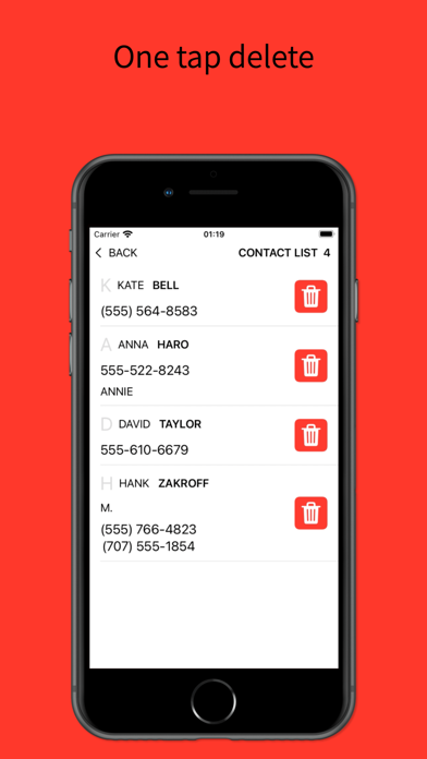 ContactsDelete app screenshot 3