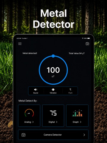 Metal Detector: Find Metals iPad screenshot