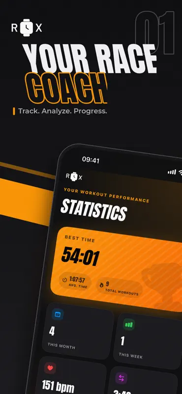 RoxWatch: Hybrid Race Timer screenshot 1 of 7