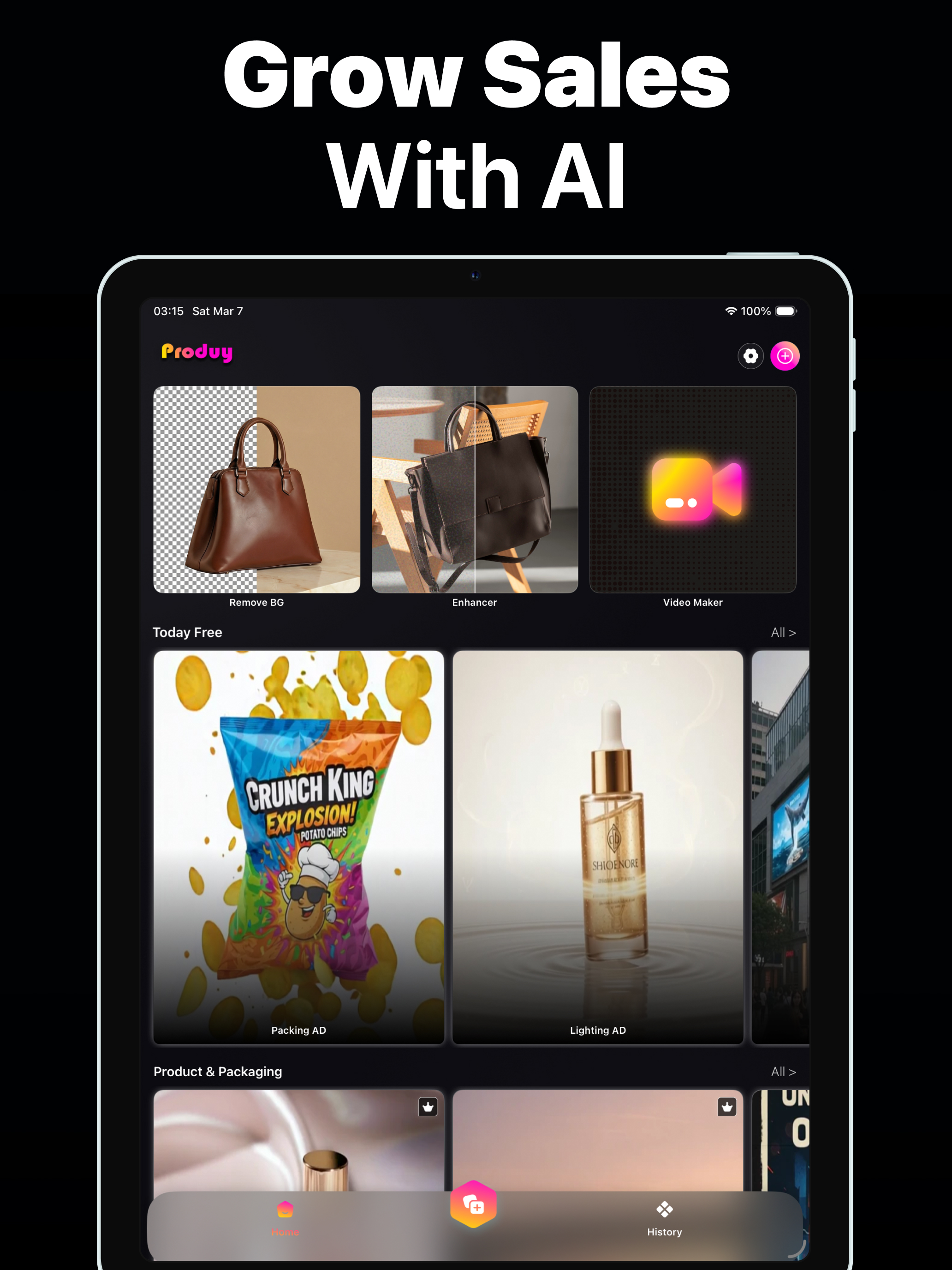 Produy: AI Product Video Lab