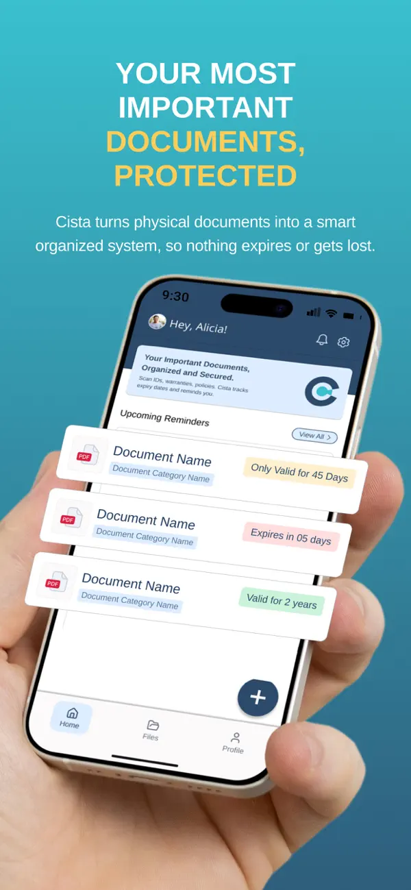 Screenshot #1 pour Cista Vault