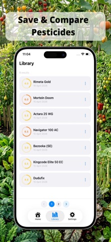 Pesticide Side Effects Checker screenshot