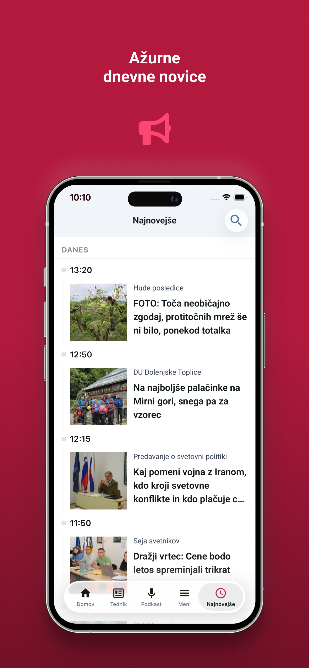 Dolenjski list screenshot 3