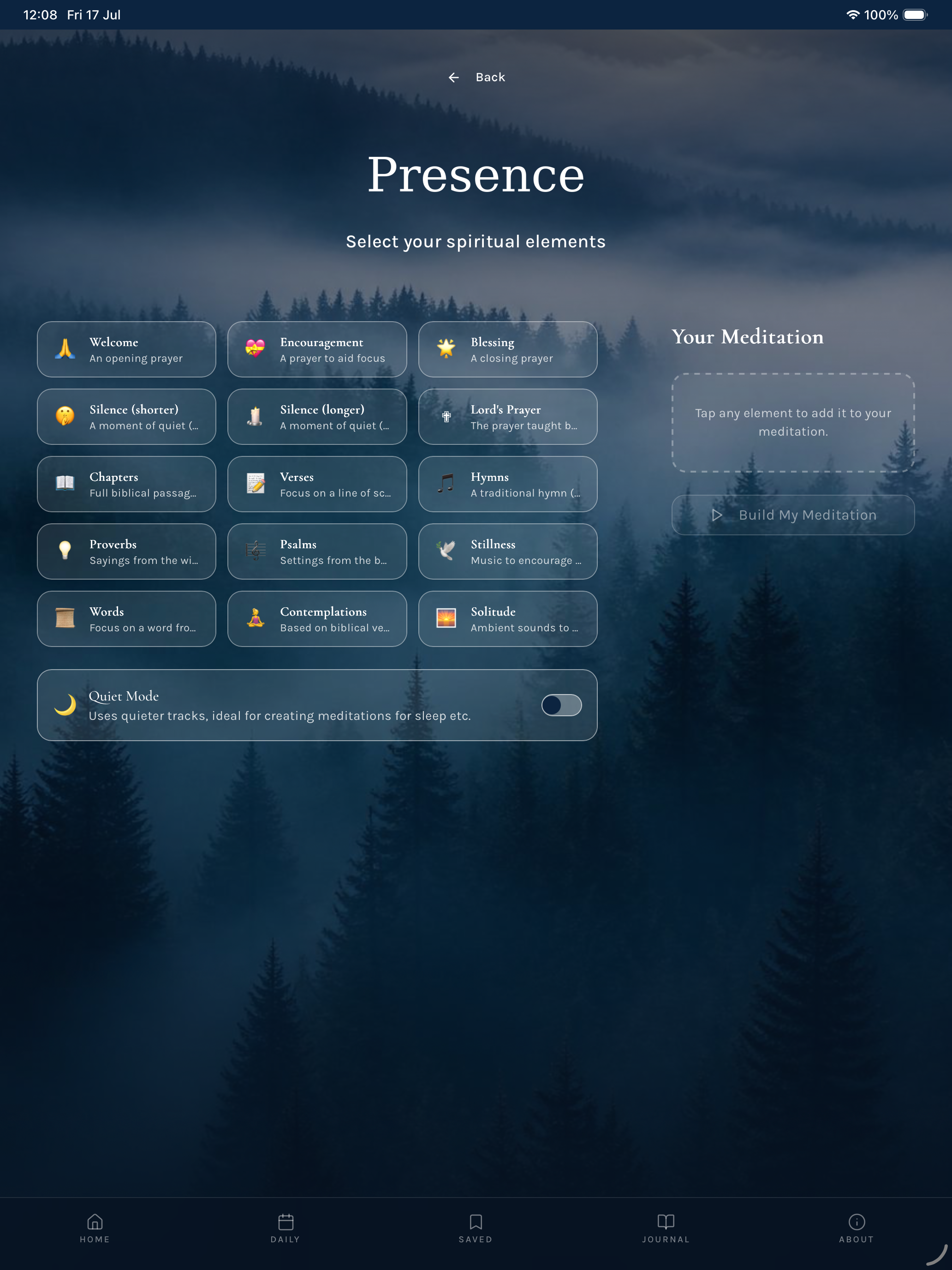 Presence Meditations screenshot 7