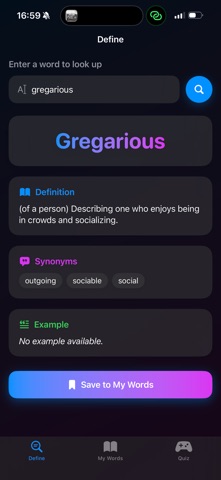VocabMe screenshot