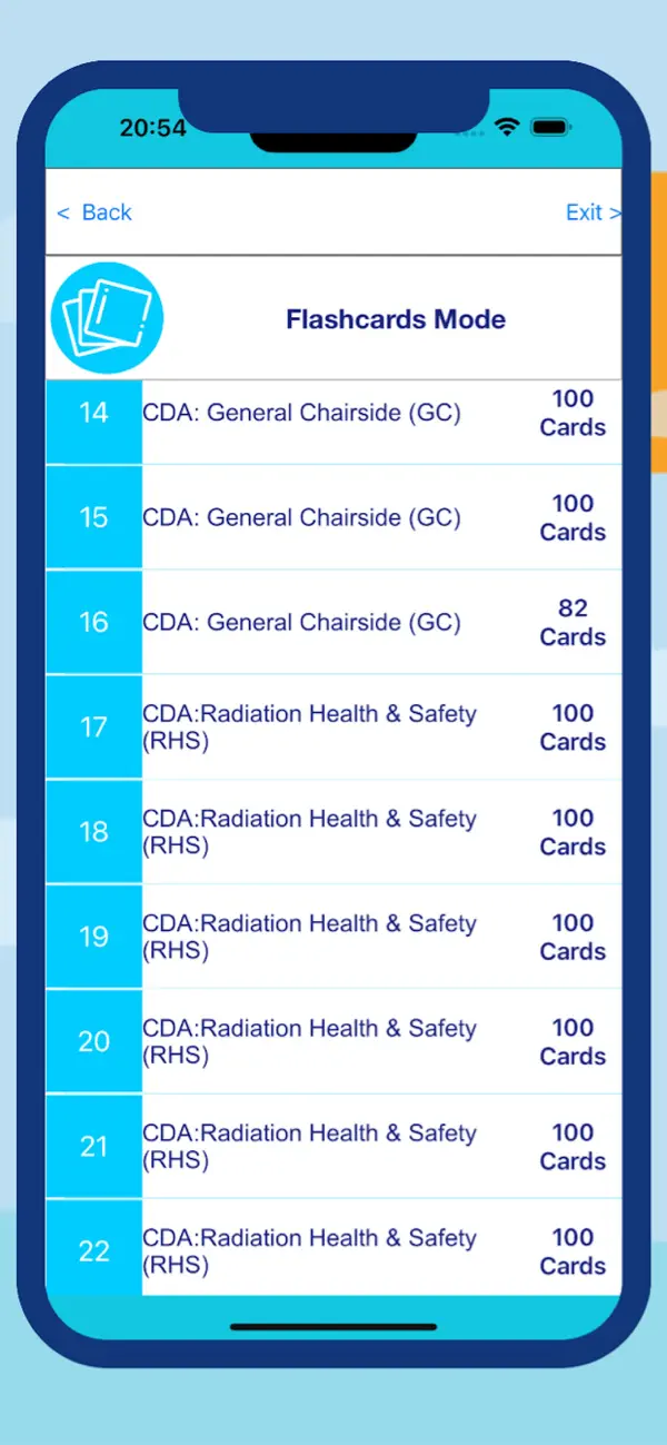 Screenshot #3 pour CDA Exam Prep