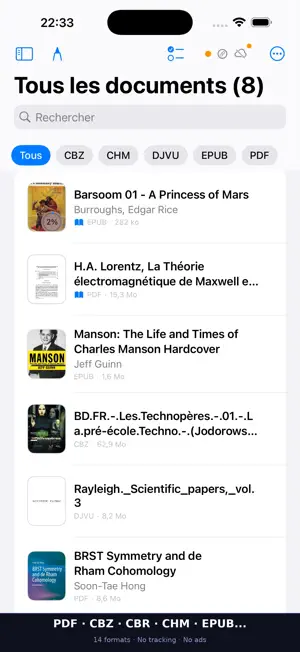 UniReader: Multi-Format Reader screenshot 4