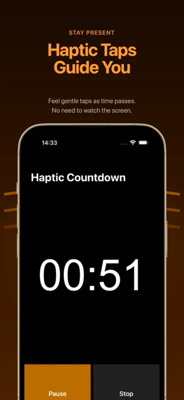 Shush: Silent Haptic Timer screenshot 2 of 4