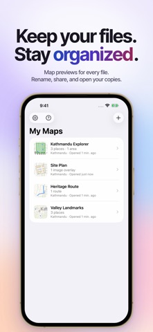 KML KMZ Viewer: GIS Map Loader Screenshot 8 of 9