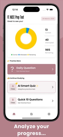 FE Exam Prep: NCEES Practice Screenshot 2 of 6
