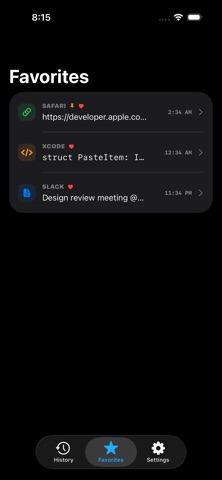 PastePal Pro iPhone screenshot