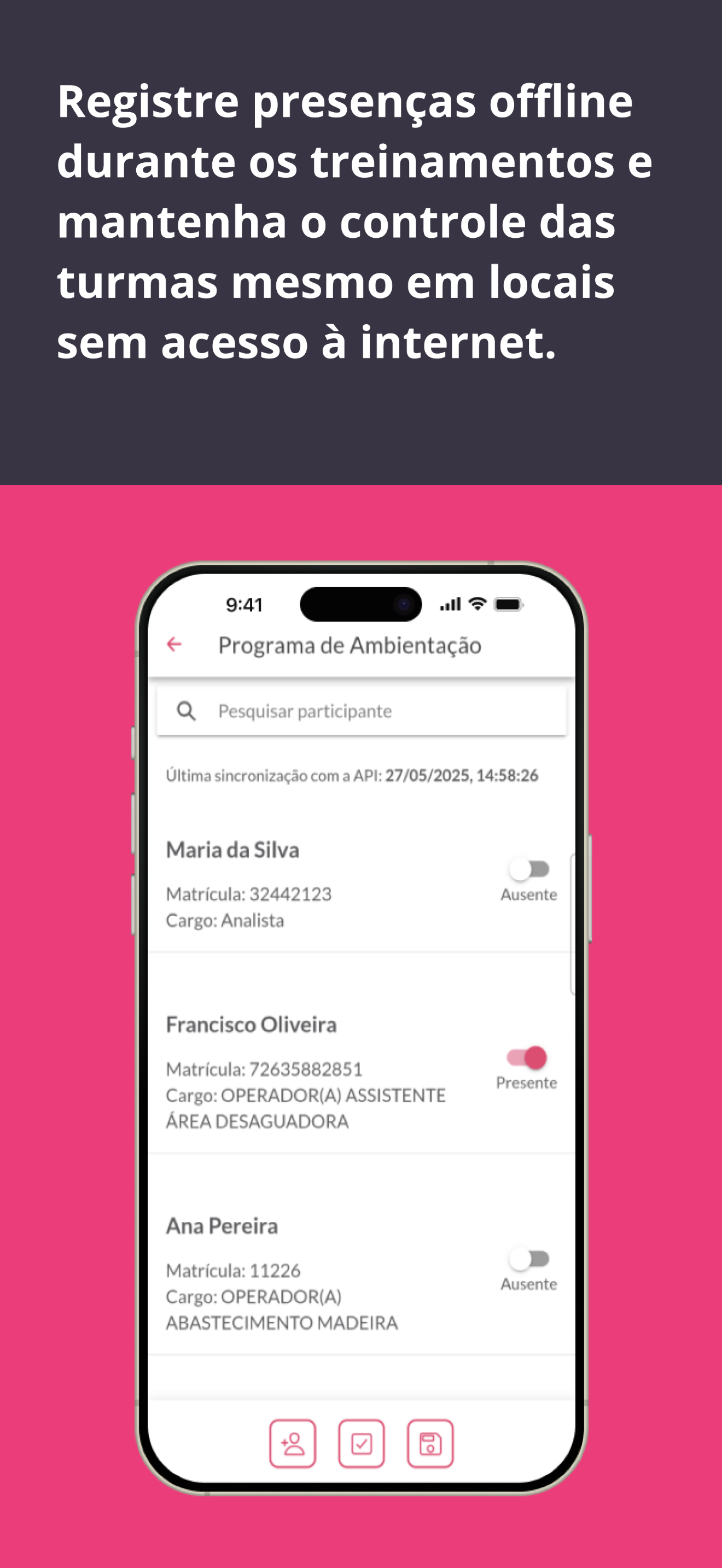 Presença Offline