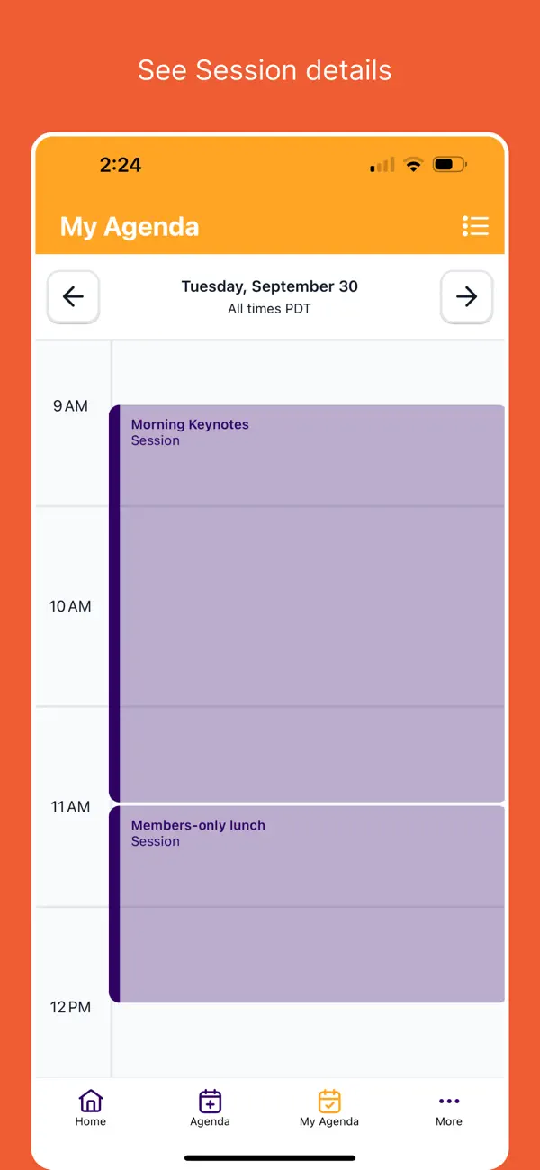 Screenshot #3 pour Braze Events