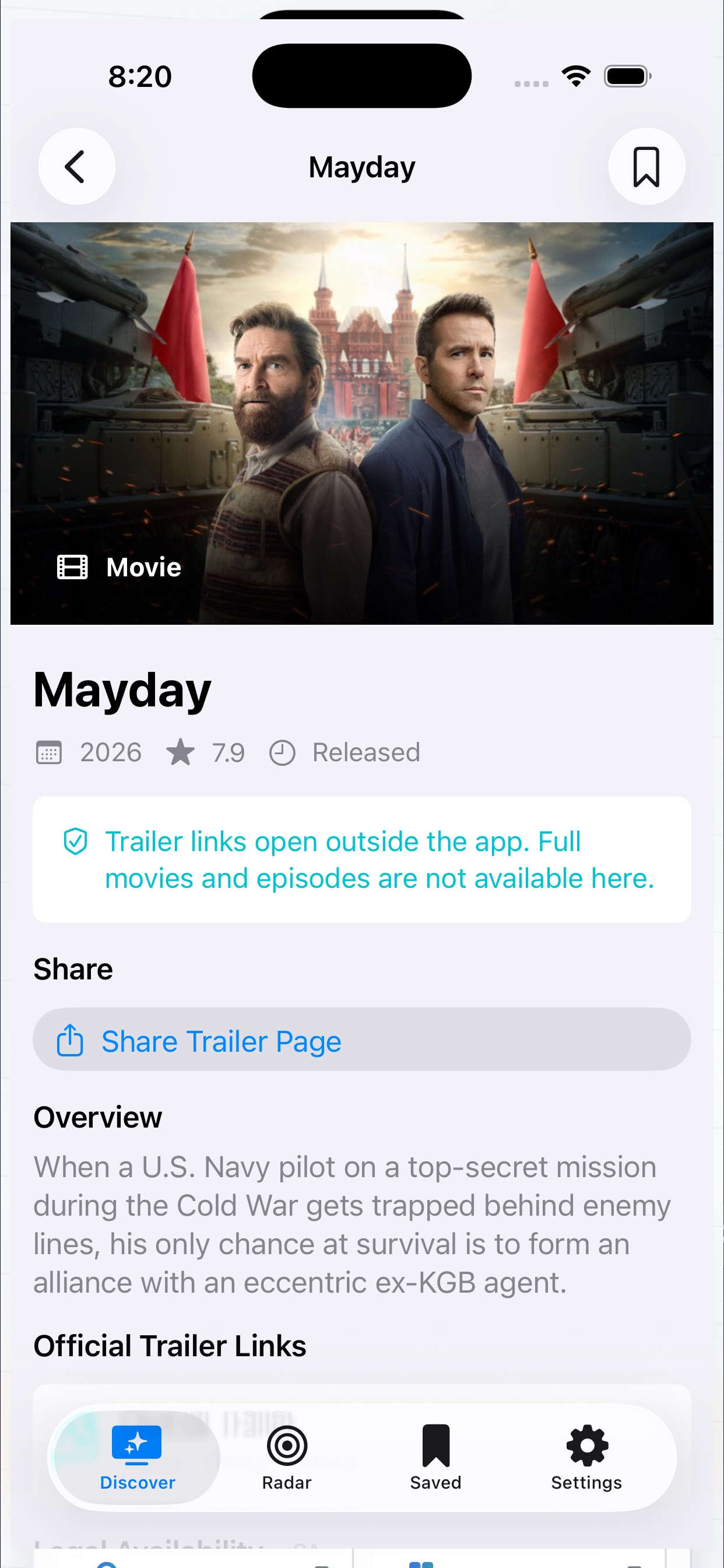 Screenshot 2 of VelaRadar : Moviebox Discovery