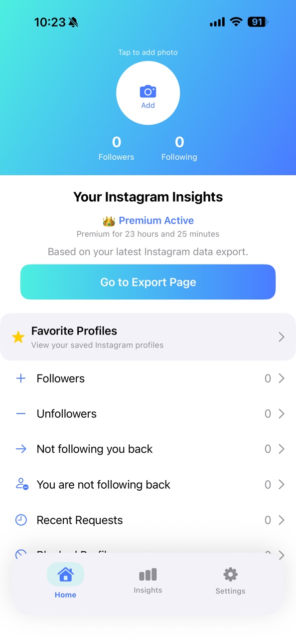 iPhone screenshot
