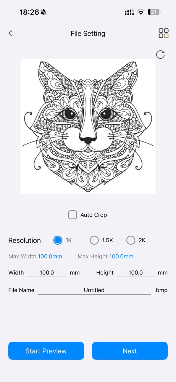 iPhone screenshot