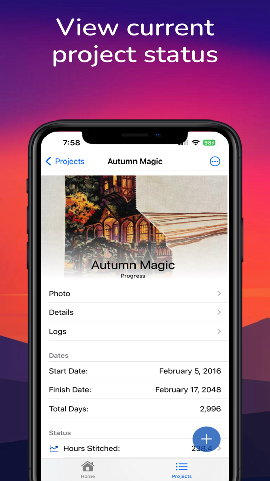 #4. Cross Stitch Journal (iOS) Podle: Blitstitch Labs LLC