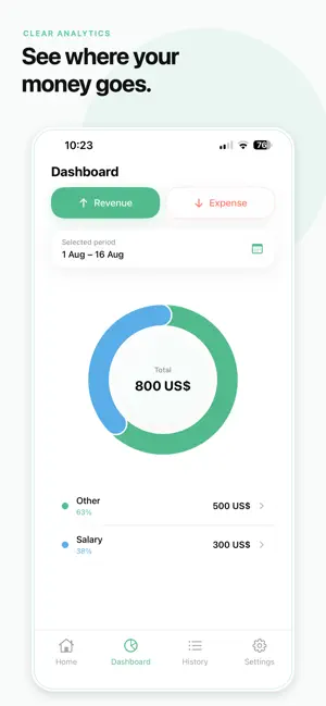 SaveSpeak: Budget Tracker screenshot 4