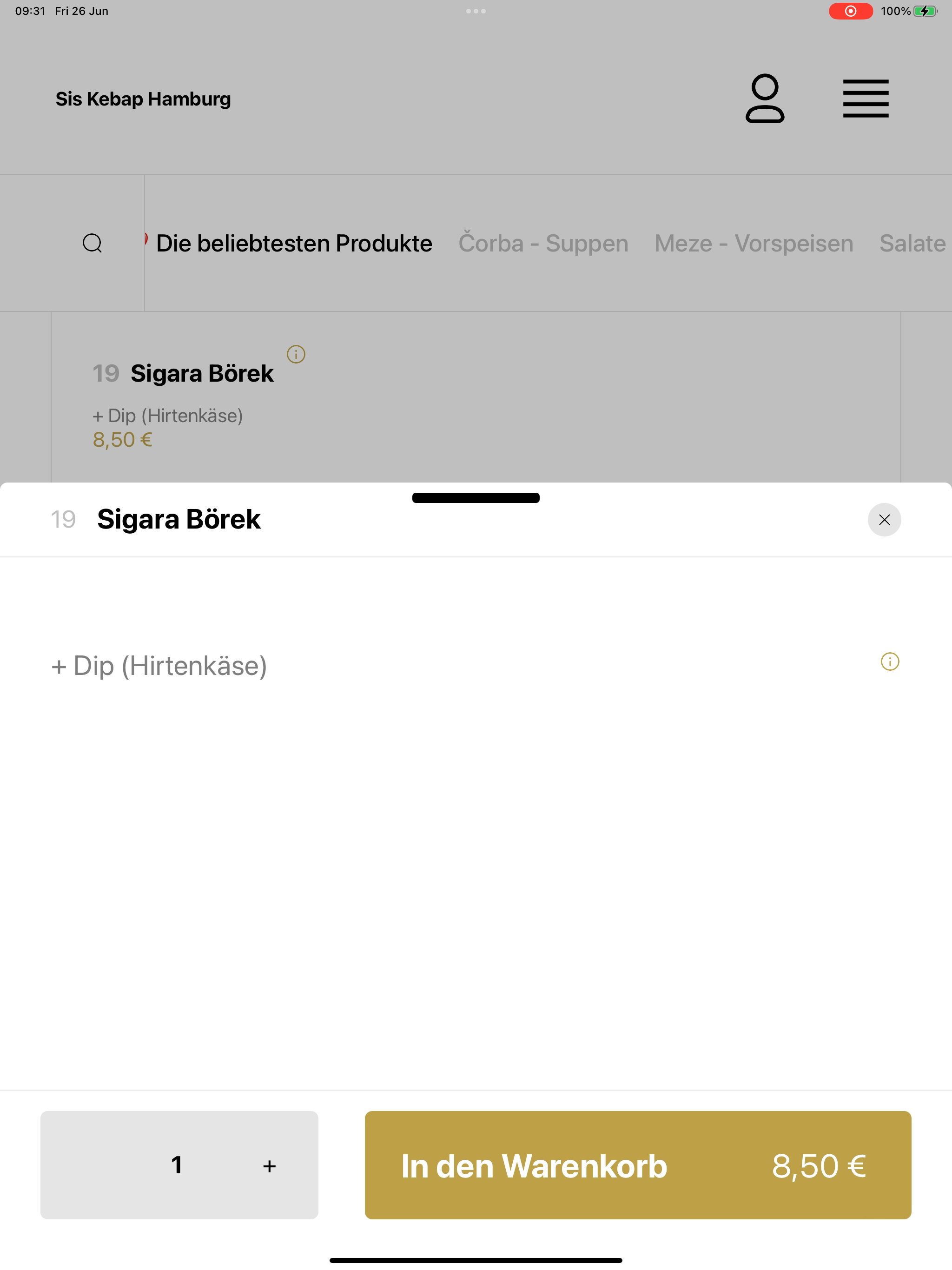 Sis Kebap Hamburg DE screenshot 10