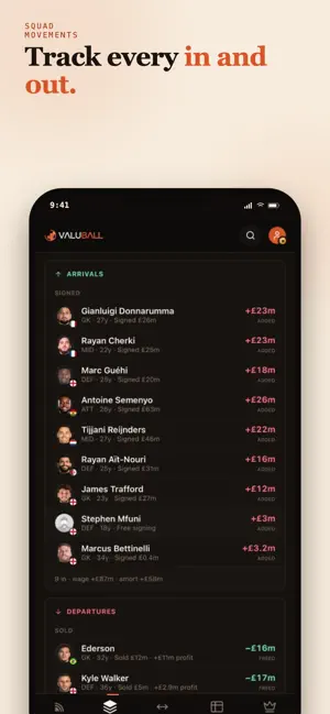 Valuball iPhone screenshot 6