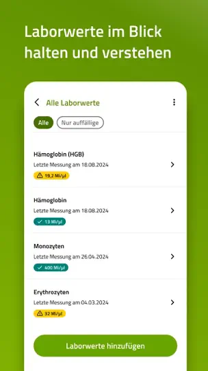 Screenshot von BARMER ECare auf dem iPhone 6