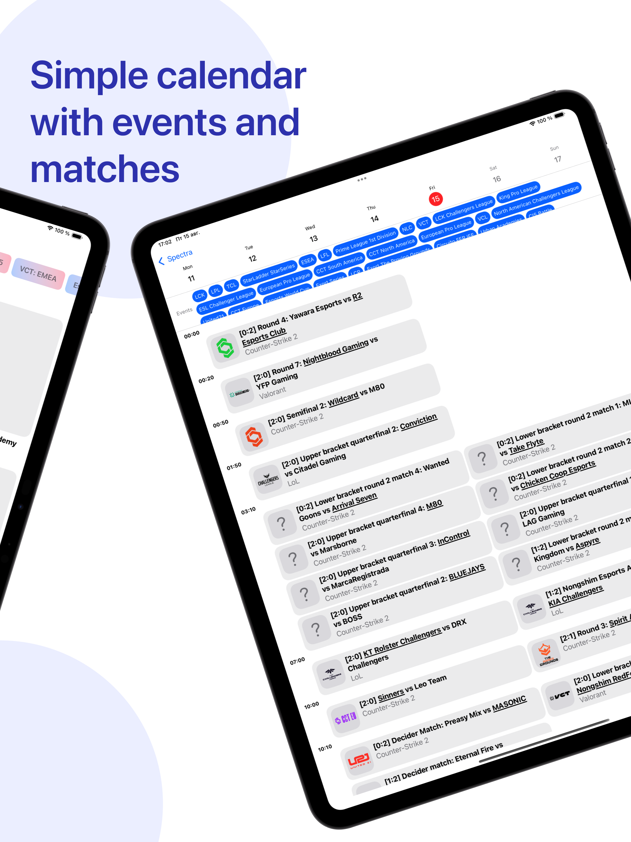 Esports tracker by Spectra screenshot 7
