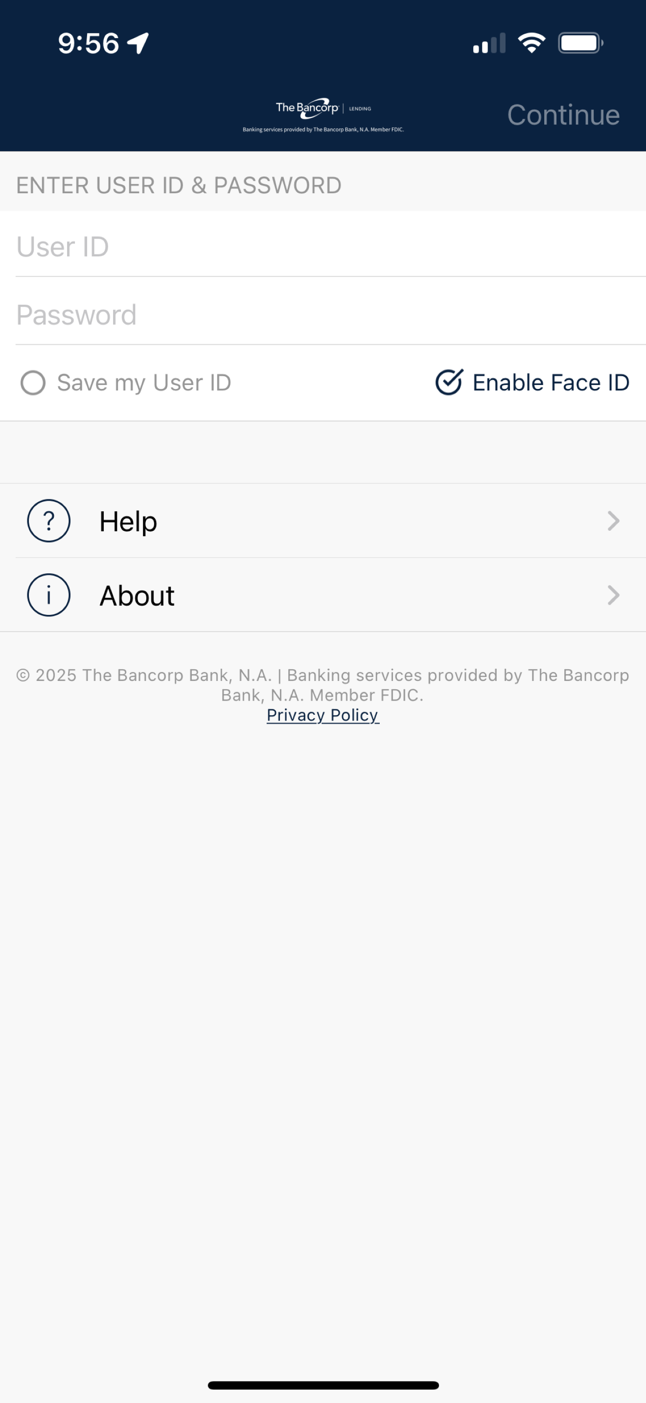 Bancorp Lending screenshot 2
