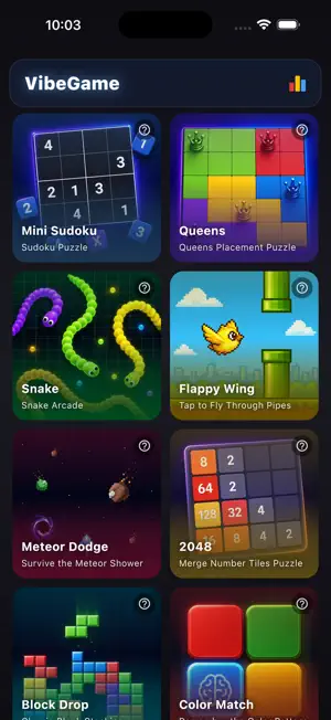 Vibe Mini Games screenshot 1