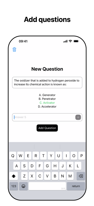 Quizzer: Multiple Choice Screenshot 2 of 5