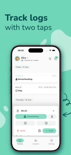 Milky Baby screenshot 2